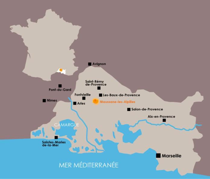 Villa La Cigale, Maussane Les Alpilles Eksteriør bilde